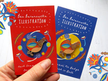 Load image into Gallery viewer, Chicken Enamel Pin
