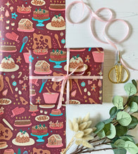 Load image into Gallery viewer, Christmas Baking Wrapping Paper
