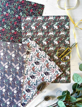 Load image into Gallery viewer, Christmas Snow Hare Wrapping Paper
