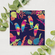 Load image into Gallery viewer, Colourful Parrot Card
