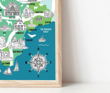 Load image into Gallery viewer, Devon Illustrated Map
