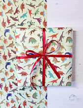 Load image into Gallery viewer, Dinosaur Wrapping Paper
