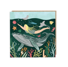 Load image into Gallery viewer, Girl and the Whale Card
