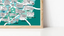 Load image into Gallery viewer, Gloucestershire Illustrated Map
