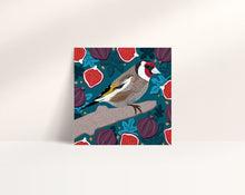 Load image into Gallery viewer, Goldfinch and Figs Card
