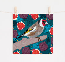 Load image into Gallery viewer, Goldfinch and Figs Print
