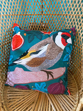 Load image into Gallery viewer, Goldfinch and Figs Cushion
