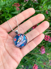 Load image into Gallery viewer, Goldfinch and Figs Pendant Necklace
