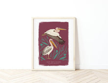 Load image into Gallery viewer, Great White Pelican Print
