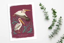 Load image into Gallery viewer, Great White Pelican Print
