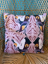 Load image into Gallery viewer, Grey Crowned Crane Cushion
