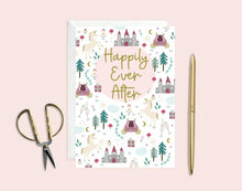 Load image into Gallery viewer, Happily Ever After Wedding Card
