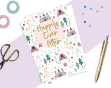 Load image into Gallery viewer, Happily Ever After Wedding Card
