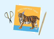 Load image into Gallery viewer, Happy Birthday Tiger Card
