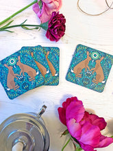 Load image into Gallery viewer, Folk Hare Coaster
