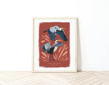 Load image into Gallery viewer, Great Blue Heron Print
