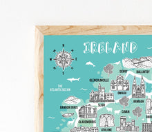 Load image into Gallery viewer, Ireland Illustrated Map

