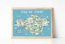 Load image into Gallery viewer, Isle of Wight Illustrated Map
