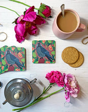 Load image into Gallery viewer, Jackdaw and Guavas Coaster
