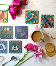 Load image into Gallery viewer, Jackdaw and Guavas Coaster
