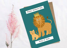 Load image into Gallery viewer, King of Dads Father&#39;s Day Card
