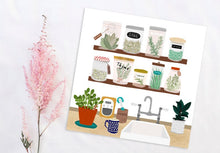 Load image into Gallery viewer, Kitchen Herbs and Spices Print
