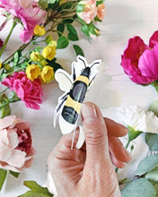 Load image into Gallery viewer, Large Bumble Bee Vinyl Sticker
