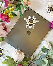 Load image into Gallery viewer, Large Bumble Bee Vinyl Sticker
