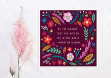Load image into Gallery viewer, Mahatma Gandhi Quote Print
