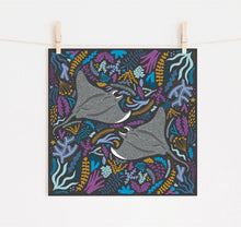 Load image into Gallery viewer, Manta Ray Print
