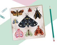 Load image into Gallery viewer, Moths Card

