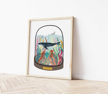 Load image into Gallery viewer, Ocean Bell Jar Print

