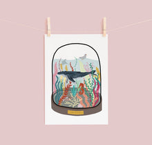 Load image into Gallery viewer, Ocean Bell Jar Print
