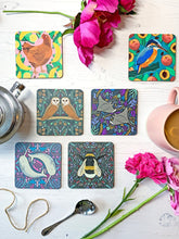 Load image into Gallery viewer, Folk Owl Coaster
