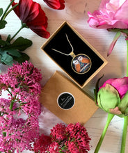 Load image into Gallery viewer, Folk Owl Pendant Necklace
