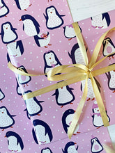 Load image into Gallery viewer, Penguin Wrapping Paper
