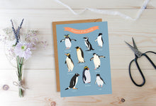 Load image into Gallery viewer, Penguins Of The World Card
