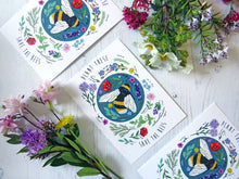 Load image into Gallery viewer, Plant These Save the Bees Postcard
