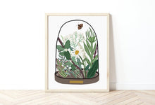 Load image into Gallery viewer, Plants Bell Jar Print
