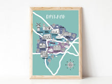 Load image into Gallery viewer, Rutland Illustrated Map

