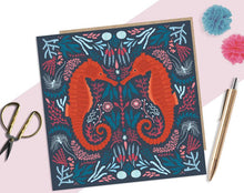 Load image into Gallery viewer, Seahorse Card
