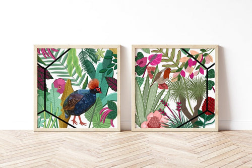 Set of 2 Eden Project Prints