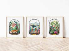 Load image into Gallery viewer, Set of 3 Bell Jar Prints
