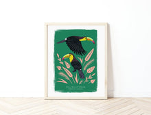 Load image into Gallery viewer, Keel-Billed Toucan Print
