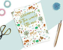 Load image into Gallery viewer, Welcome To The World Little One Card
