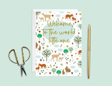 Load image into Gallery viewer, Welcome To The World Little One Card
