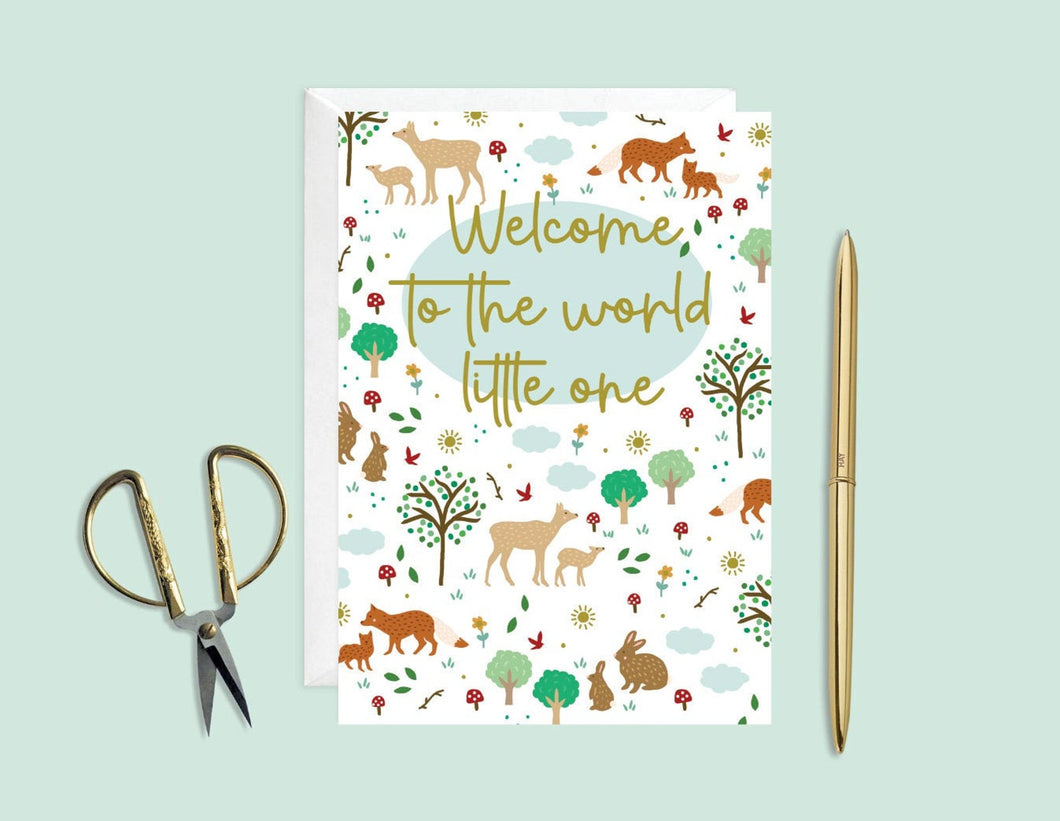 Welcome To The World Little One Card