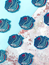 Load image into Gallery viewer, Whale Embroidered Patch
