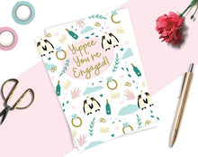 Load image into Gallery viewer, Yippee You&#39;re Engaged Card
