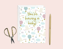 Load image into Gallery viewer, You&#39;re Having A Baby Card
